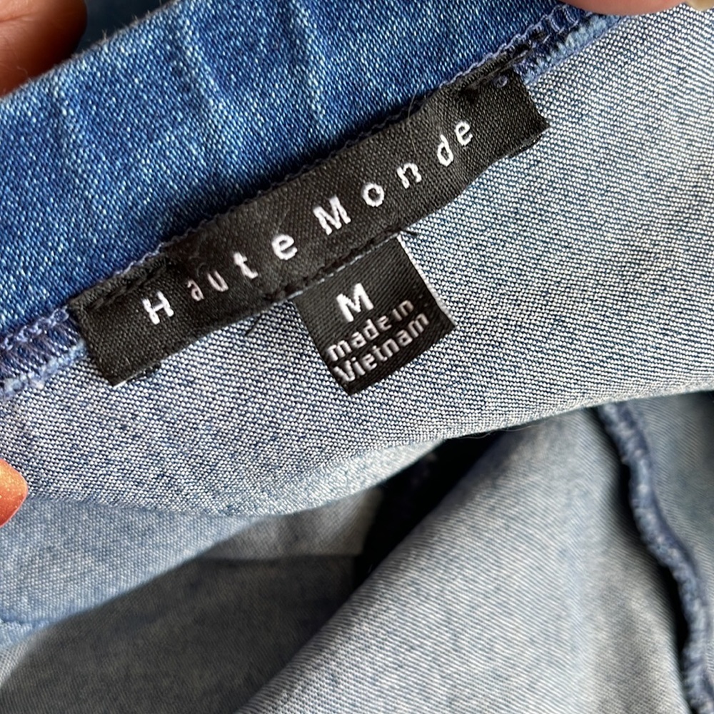 Haute Minden Jean Junior Dress - Picture 6 of 7